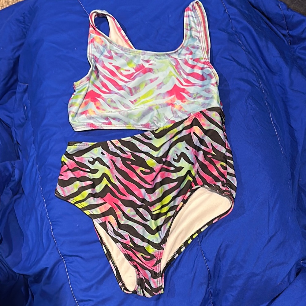 Colorful Kids Swim One Piece